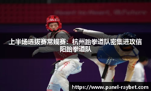 上半场选拔赛常规赛:杭州跆拳道队密集进攻信阳跆拳道队